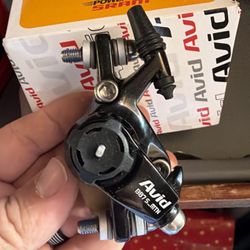 Avid BRAKE DISC AVID MECH BB7 FT/RR ROAD S BK w/oROTOR/BRKT