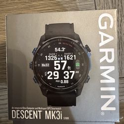 Garmin Descent MK3i - VERY GOOD CONDITION