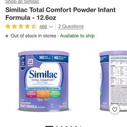 Similac Baby Formula 