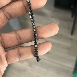 13.0cttw Black Diamond Bracelet 