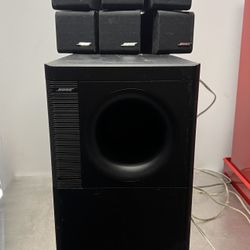 Bose Acoustimas 700  Double Cube Redline Speaker System 