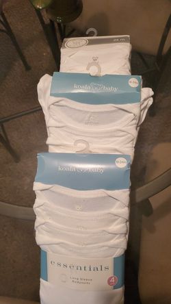 4 pack Infant Onesies