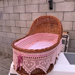 Baby Bassinet Made By Hand From Mexico 