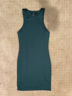 Green bodycon dress