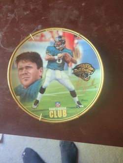 Mark Brunell Limited Edition Collector Plate – NFL Quarterback Club – Bradford Exchange – $20