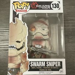 Funko Pop #130 Swarm Sniper GameStop Exclusive Gears Of War 