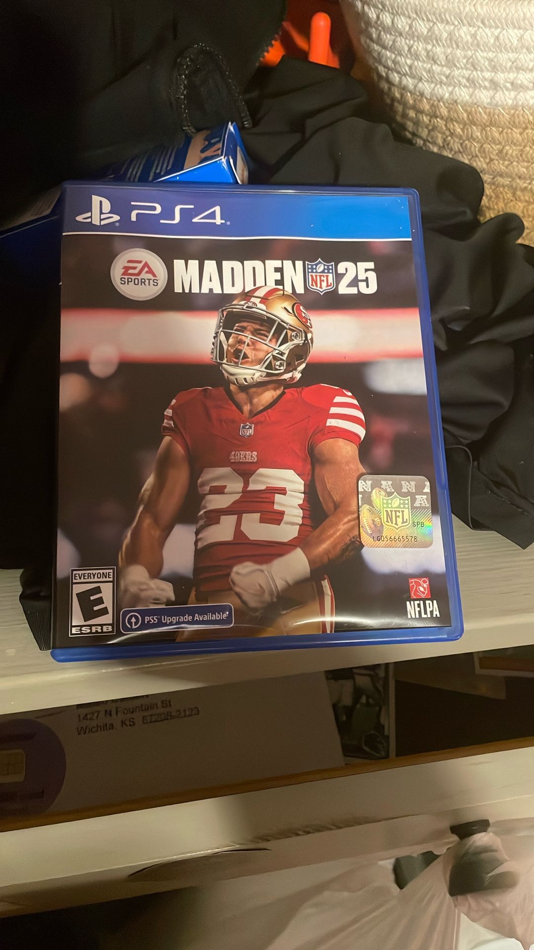 1 autograph 1 card 1 video Game