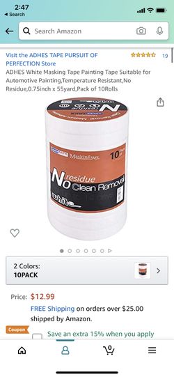 White Masking Tape Painting Tape