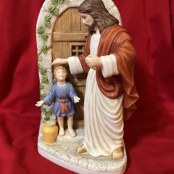 Jesus At The Door Figurine