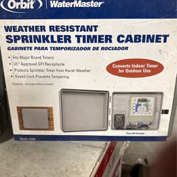 2 Brand New Sprinkler Timer Cabinet 