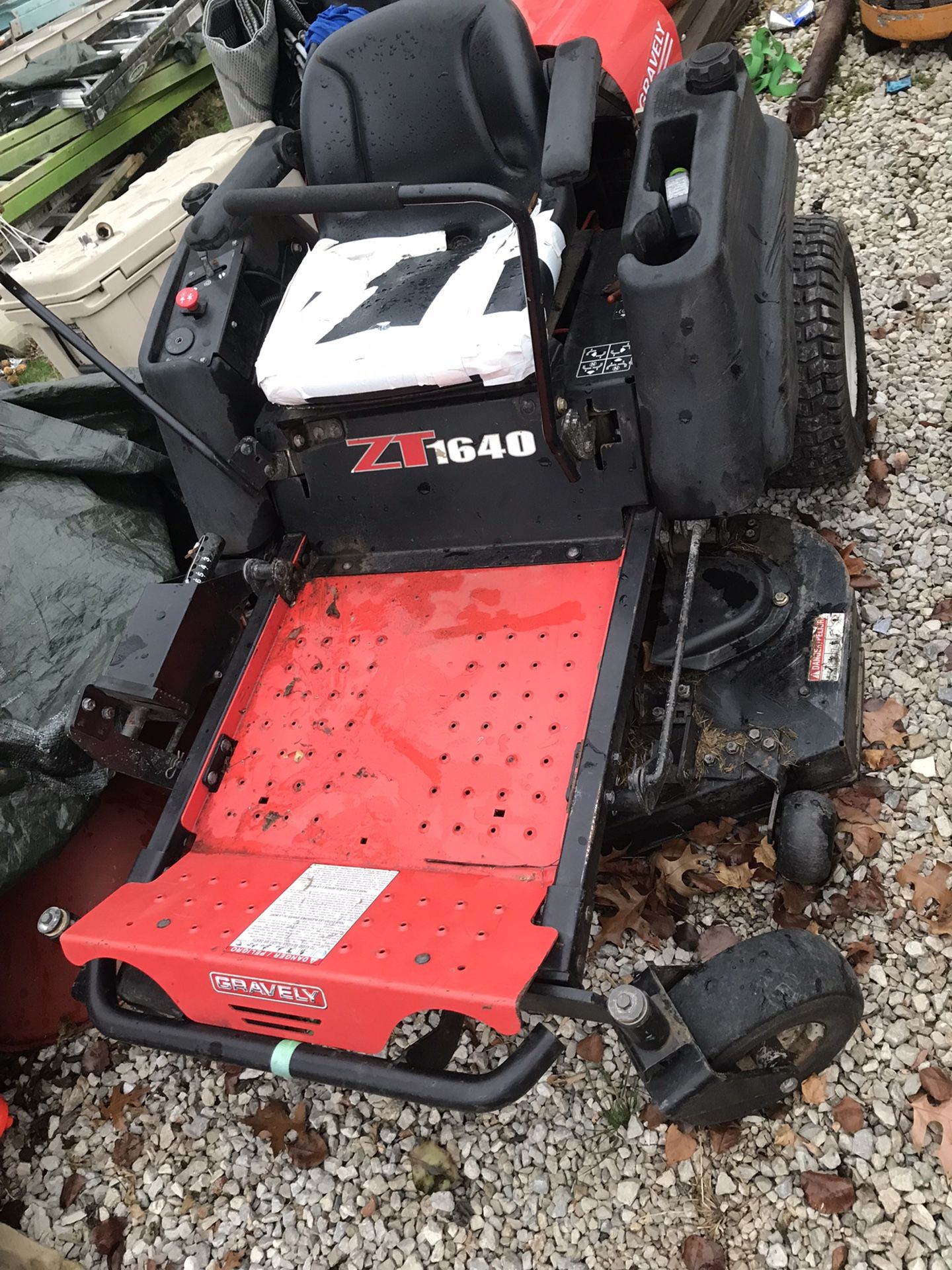 Zt 1640 Gravely For A Tire Machine 