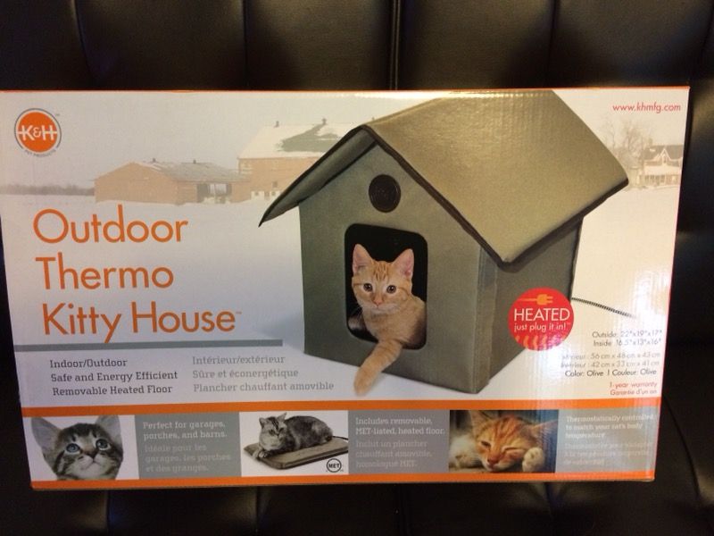 K & H Outdoor Heated Kitty House