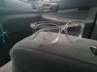 Gucci Clear Frame Eyeglasses