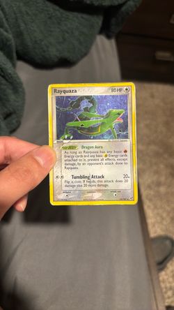 Rayquaza Holo Pokémon Card 22/107