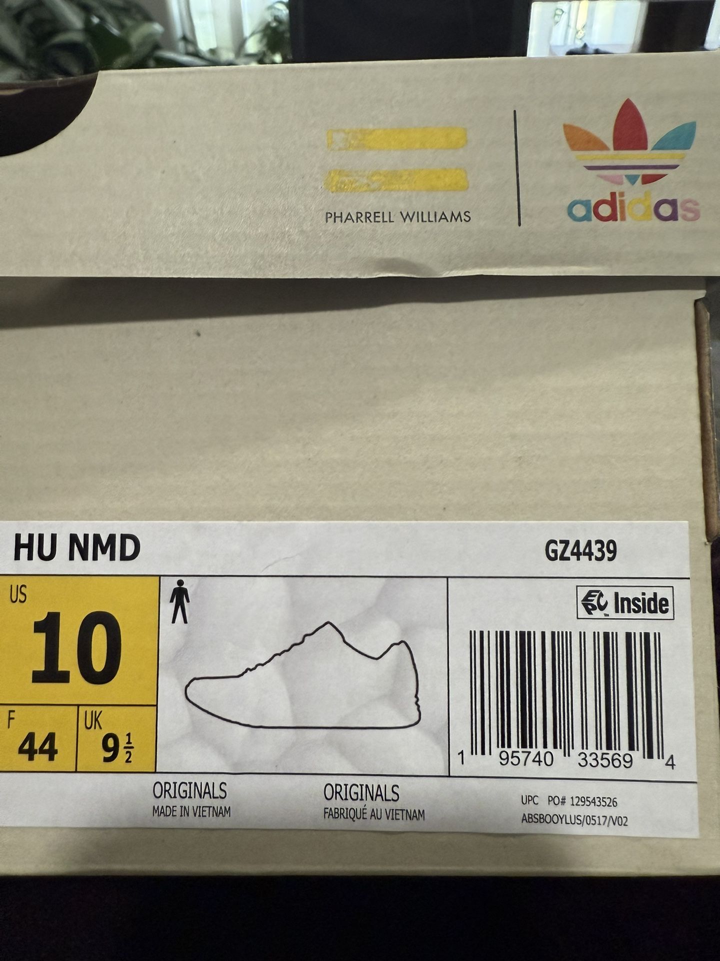 Adidas Pharrell Williams Hu NMD Animal Print Sz 10 NIB