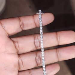 Moissanite Tennis Chain
