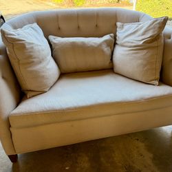 Calico Corners Loveseat - Down Cushions, Excellent Condition