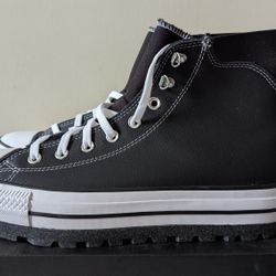 Converse Chuck Taylor All Star City Trek Waterproof Hi Men's Size 11.5 Black A04480C