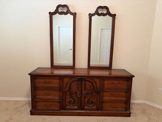 Dresser and Headboard