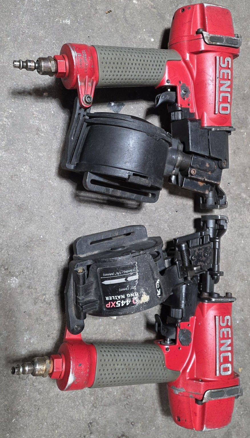 TWO Senco 445xp Roofing Nailers