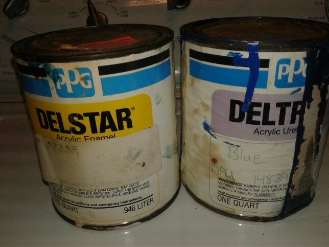Ppg delstar Automotive paint acrylic enamel and acrylic urethane