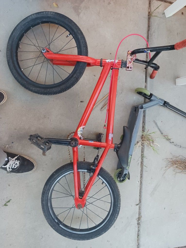 Fit 18 Inch BMX Bike