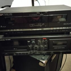 Receiver Tape Deck Cd Player 