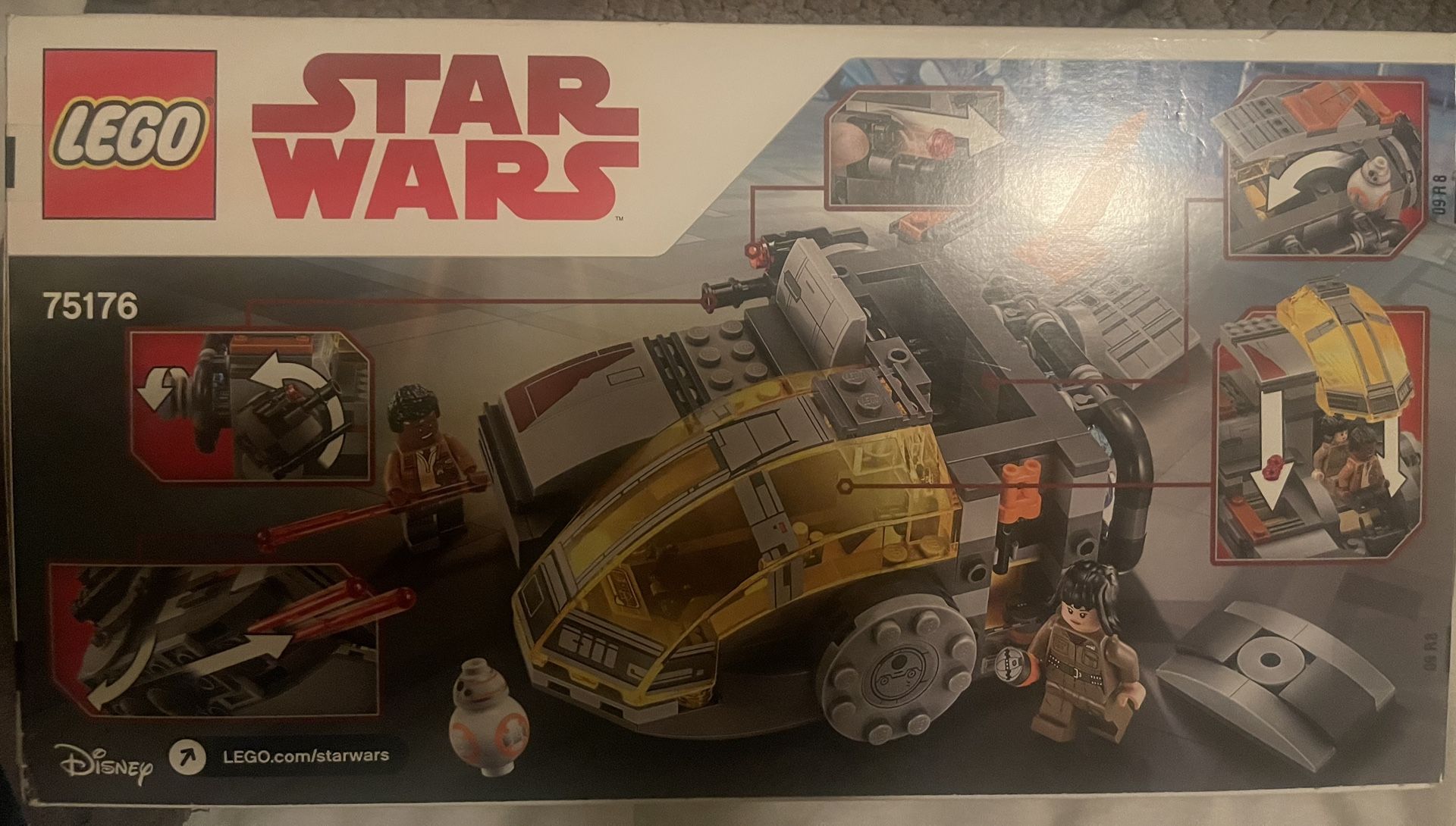 Lego Star Wars Resistance Transport POD Retired Set