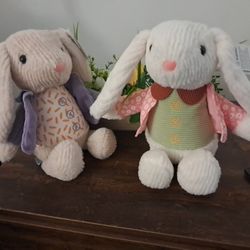 Adorable Stuffed Brand New Easter Bunnies