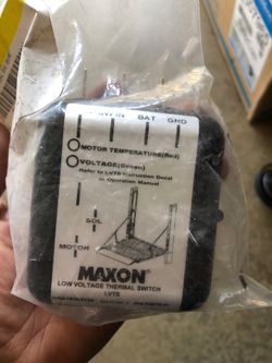 Maxon LOW VOLT THERMAL SWITCH BMR