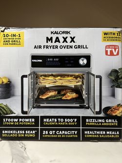 Kalorik MAXX 26qt. Stainless Steel Digital Sir Fryer Oven Grill