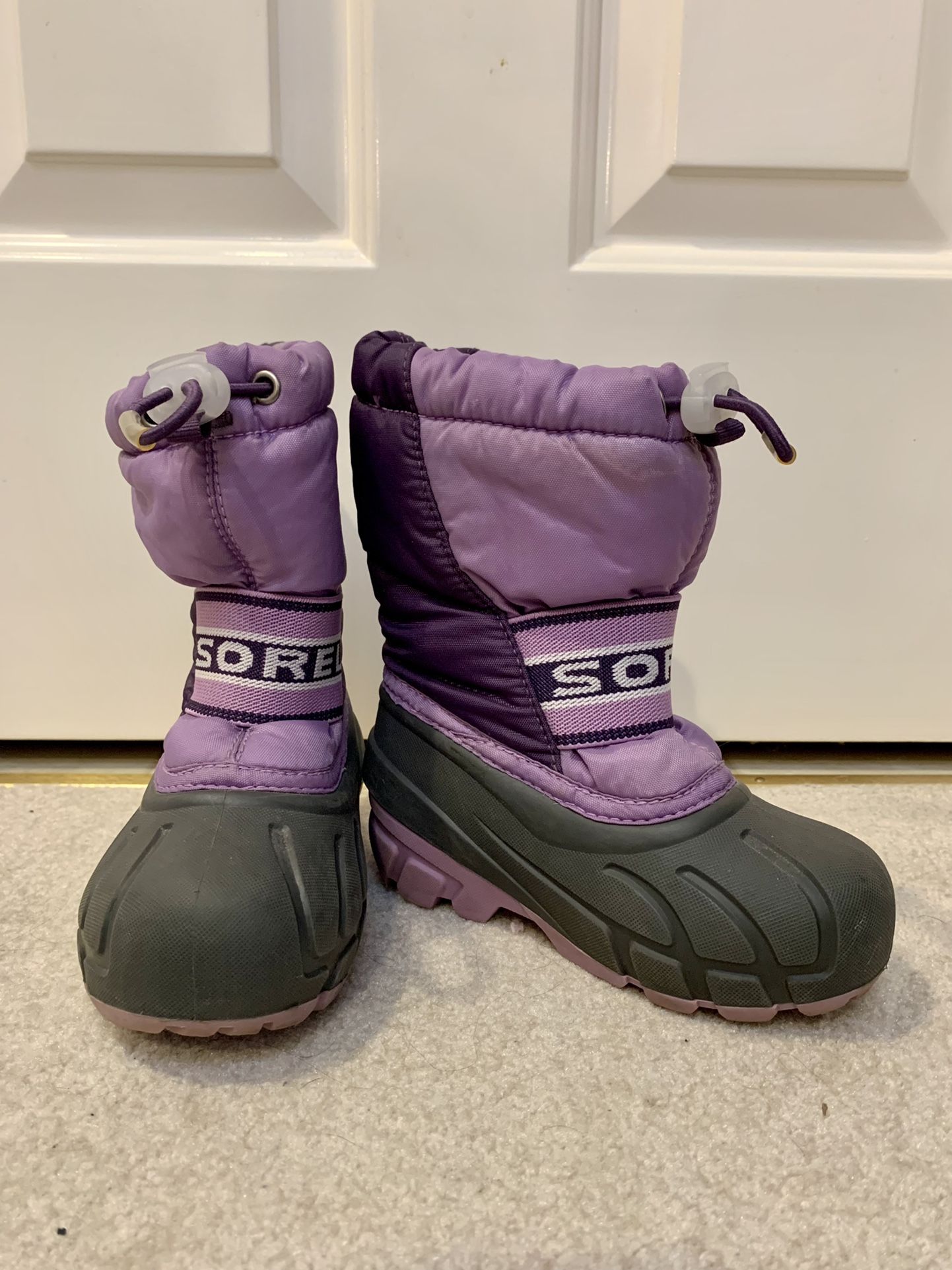 Kid’s Sorel Snow Boots, Size 9