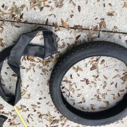 Bicycle Tire 26 x 4.0 and Tube