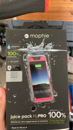 Mophie iPhone 6s juice battery pack H2pro