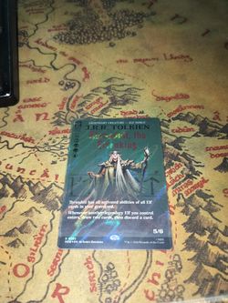 Thranduil the elf king Surge foil Magic the gathering card