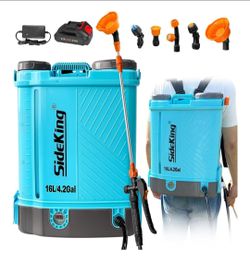 SideKing 4 Gallon Battery Powered Backpack Sprayer