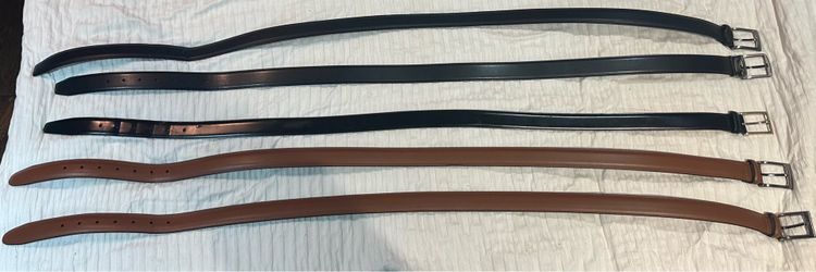 Lot of 5 Men’s Belts