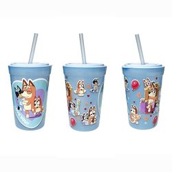 Bluey Disney Blue Plastic Cup 16oz Kids