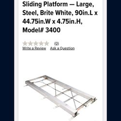 Weatherguard Aluminum Sliding Platform For 8ft Truck Bed 