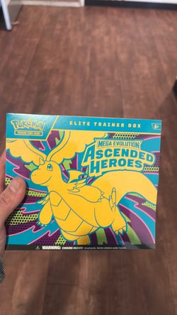 Pokémon Mega Evolution Ascended Heroes Elite Trainer Box