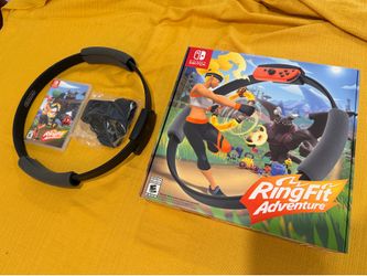 Ring Fit Adventure - Complete w/ new strap