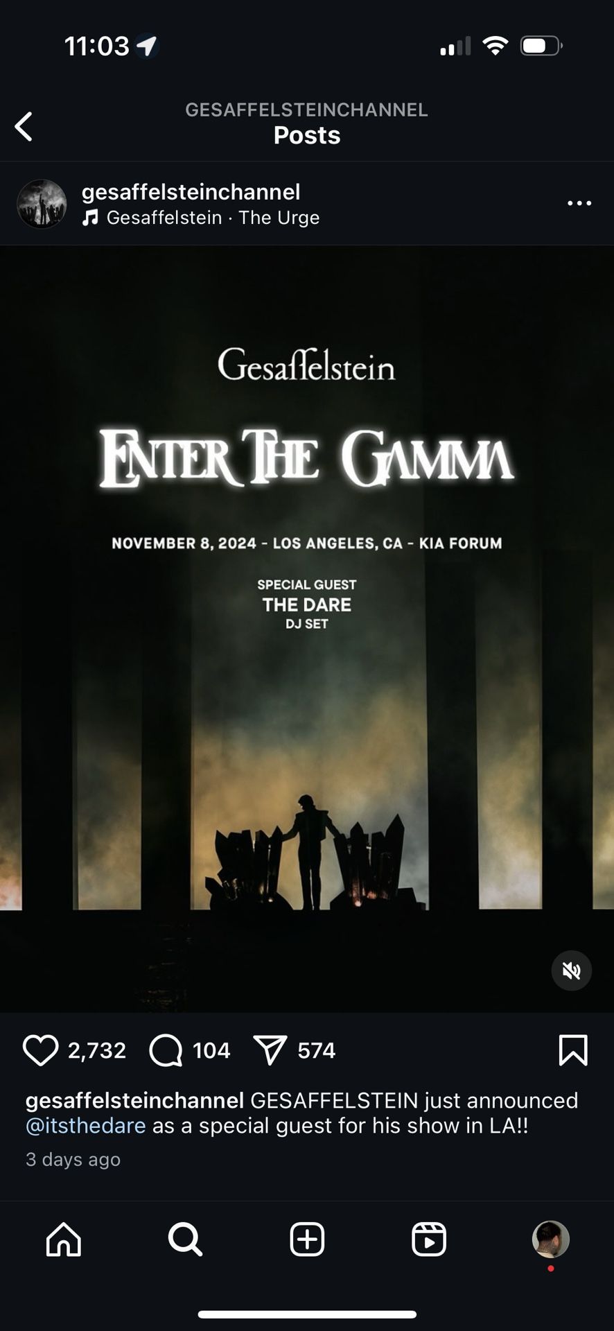 2 GESAFFELSTEIN TICKETS