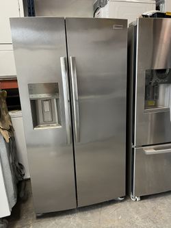 Frigidaire Side By Side Stainless Steel Refrigerator 