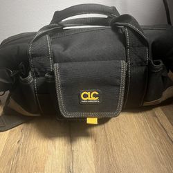 Clc Custom Leather Craft Tote Tool Bag W/37 Pockets 