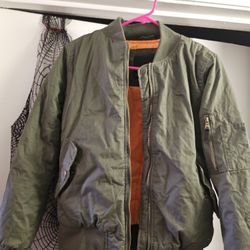 Bomber Jacket Green 