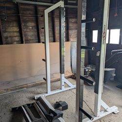 Squat Rack.