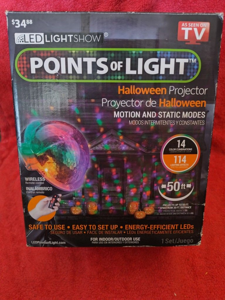 Points Of Light Halloween Projector
