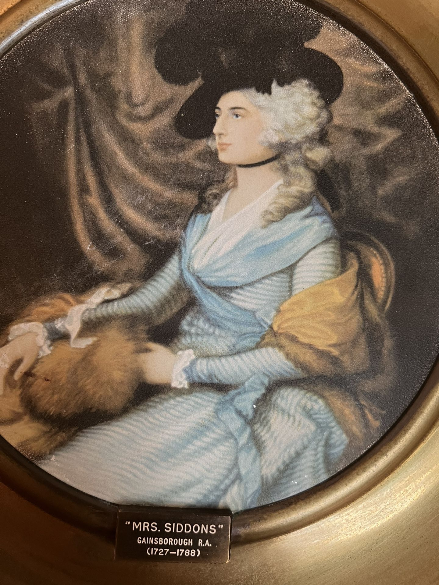 Made In England Trafford Plaques Antique Collectible Art