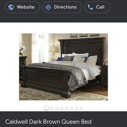 Black Wooden Bedset (RC WILLEY)
