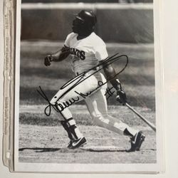 Autographed Kevin Mitchell Photo